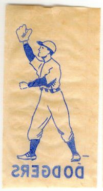 1940s Brooklyn Dodgers Iron On Transfers